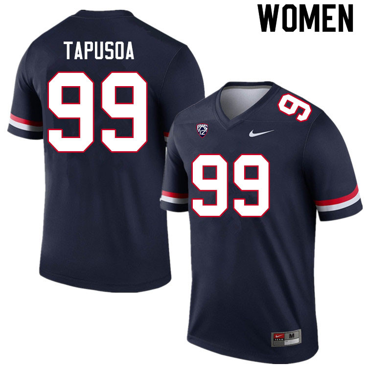 Women #99 Myles Tapusoa Arizona Wildcats College Football Jerseys Sale-Navy - Click Image to Close